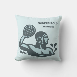 Benutzerdefinierter Name Wasserball Kissen