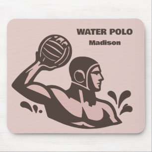 Benutzerdefinierter Name Wasserball Mousepad