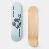 Benutzerdefinierter Name Wasserball Skateboard (Vorderseite)
