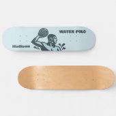 Benutzerdefinierter Name Wasserball Skateboard (Horizontal)