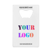 Benutzerdefinierter Name Website Kreditkarte Flasc Geldbeutel Flaschenöffner (Rückseite)