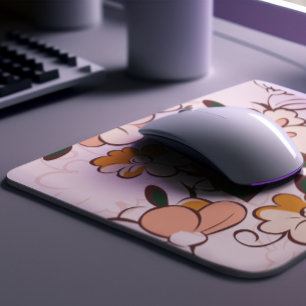 Benutzerdefinierter Name Whimsical Botanical Mousepad