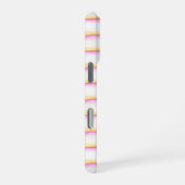 Benutzerdefinierter Name Y2K UI Pillen Glas Button iPhone Hülle (Rechte Seite)