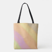 Benutzerdefinierter Name Zuckerwatte-Wasserfarbenm Tasche (Rückseite)