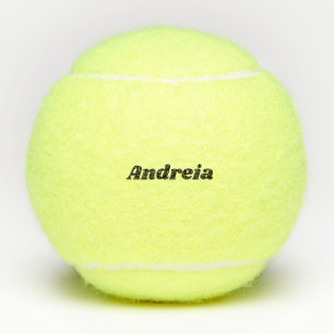 Benutzerdefinierter Namen Geburtstagsfeier Persona Tennisbälle