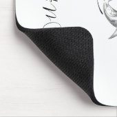 Benutzerdefinierter Namens Ästhetik Kunstwerk Mousepad (Ecke)