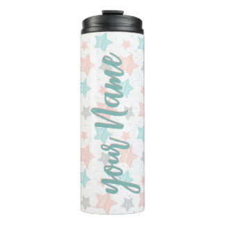 Benutzerdefinierter Namens-Stern-Tumbler | Cute St Thermosbecher