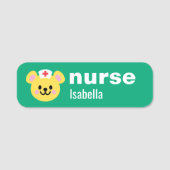 Benutzerdefinierter Namensschild für Krankenschwes (Vorderseite)