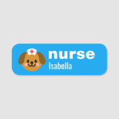 Benutzerdefinierter Namensschild Krankenschwester (Vorderseite)