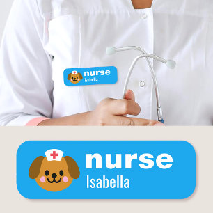 Benutzerdefinierter Namensschild Krankenschwester
