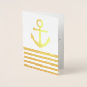 Benutzerdefinierter Nautikecker-Strickmechanismus Folienkarte (Vorderseite)