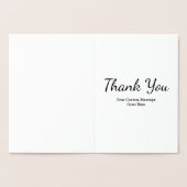 Benutzerdefinierter Nautikecker-Strickmechanismus Folienkarte (Innenseite)