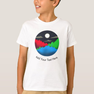 Benutzerdefinierter Night Sky T-Shirt
