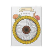 Benutzerdefinierter Notepad für den zwischengespei Notizblock (Rotiert)