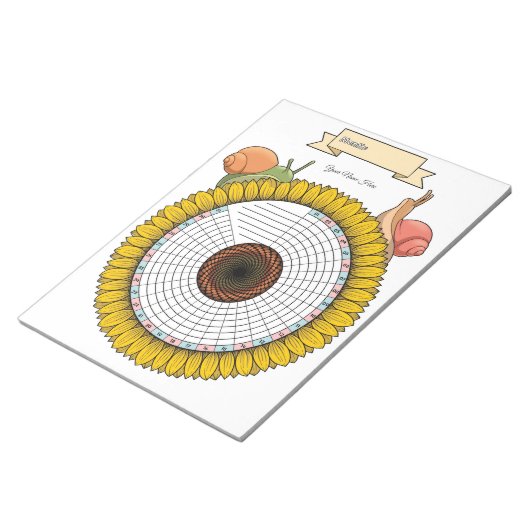 Benutzerdefinierter Notepad für den zwischengespei Notizblock (angewinkelt)