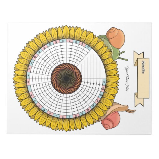 Benutzerdefinierter Notepad für den zwischengespei Notizblock (Vorderseite)