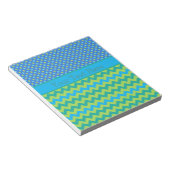 Benutzerdefinierter Notepad oder Jotter: Polka Dot Notizblock (angewinkelt)