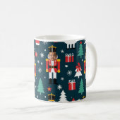 benutzerdefinierter Nussknacker 5-Gesichts-Foto-Be Kaffeetasse (VorderseiteRechts)