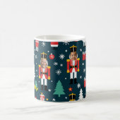 benutzerdefinierter Nussknacker 5-Gesichts-Foto-Be Kaffeetasse (Mittel)