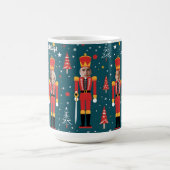 benutzerdefinierter Nussknacker 5-Gesichts-Foto-Be Kaffeetasse (Mittel)