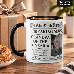 Benutzerdefinierter Opa-Becher, Lustiges Geschenk Tasse