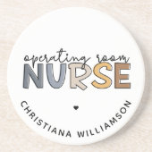 Benutzerdefinierter Operationssaal - Krankenversic Getränkeuntersetzer (Vorne)