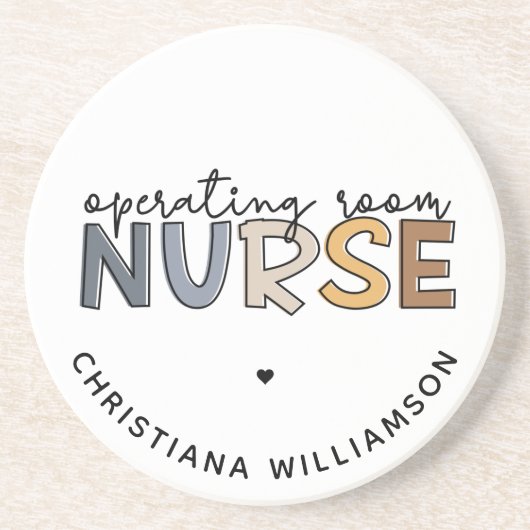 Benutzerdefinierter Operationssaal - Krankenversic Getränkeuntersetzer (Vorne)