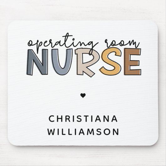 Benutzerdefinierter Operationssaal - Krankenversic Mousepad (Vorne)