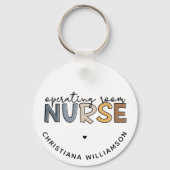 Benutzerdefinierter Operationssaal - Krankenversic Schlüsselanhänger (Vorderseite)