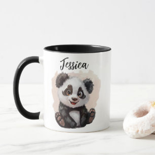 Benutzerdefinierter Panda-Becher – Custom Panda Co Tasse