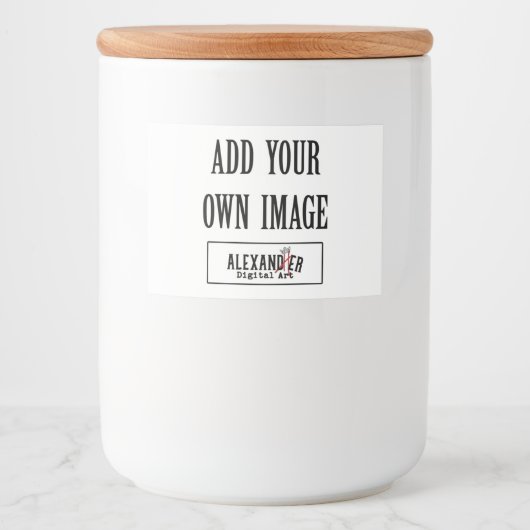 Benutzerdefinierter Pantry-Kanal Lebensmitteletikett (Vorderseite)