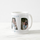 Benutzerdefinierter Papa-Kaffeebecher – Personalis Kaffeetasse (VorderseiteRechts)