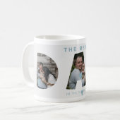 Benutzerdefinierter Papa-Kaffeebecher – Personalis Kaffeetasse (Vorderseite Links)
