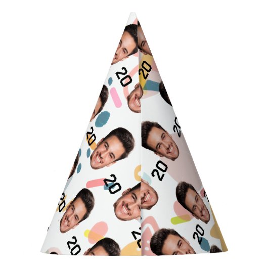 Benutzerdefinierter Party-Hut, Personalisiertes Ge Partyhütchen (Rückseite)
