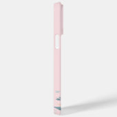 Benutzerdefinierter pastellfarbener Blumenrahmen F Case-Mate iPhone Hülle (Rückseite / Rechts)