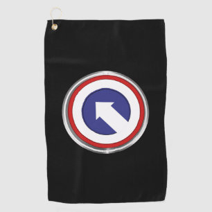 Benutzerdefinierter Patch für den Support für 1 Ko Golfhandtuch