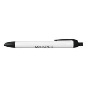 Benutzerdefinierter Pen Personalisierter Pen-Gesch Kugelschreiber (Oberseite)
