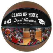 Benutzerdefinierter Personalisierter Abschluss Sen Basketball (Vorderseite)