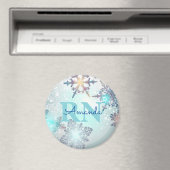 Benutzerdefinierter personalisierter blauer Name R Magnet (In Situ (Geschirrspüler))