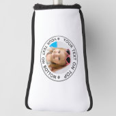Benutzerdefinierter personalisierter Foto Golf Headcover (Rotieren 90)