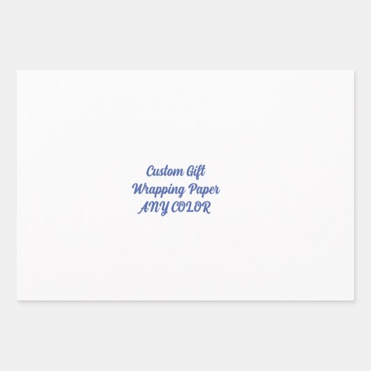 Benutzerdefinierter Personalisierter Geschenkstrei Geschenkpapier Set (Vorderseite 3)