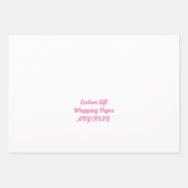 Benutzerdefinierter Personalisierter Geschenkstrei Geschenkpapier Set (Vorderseite 2)