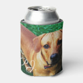 Benutzerdefinierter Personalisierter Hund Foto Stu Dosenkühler (Kanne Vorderseite)
