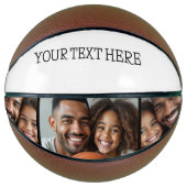 Benutzerdefinierter Personalisierter Instagramm-Fo Basketball (Vorderseite)