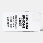 Benutzerdefinierter Personalisierter iPhone 13-TOU Case-Mate iPhone Hülle (Rückseite (Horizontal))