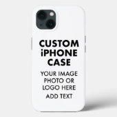 Benutzerdefinierter Personalisierter iPhone 13-TOU Case-Mate iPhone Hülle (Rückseite)