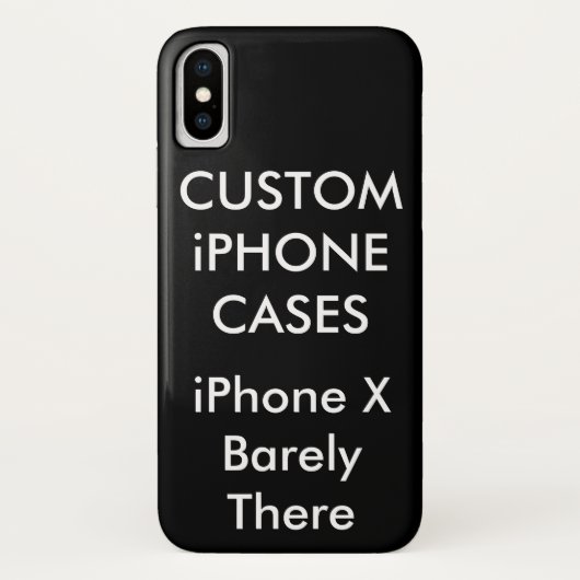 Benutzerdefinierter Personalisierter iPhone X selt Case-Mate iPhone Hülle (Rückseite)