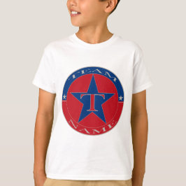 Benutzerdefinierter Personalisierter Kids-Teamname T-Shirt