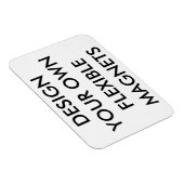 Benutzerdefinierter Personalisierter kleiner flexi Magnet (Rechte Seite)