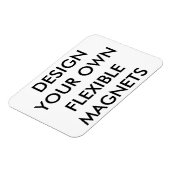 Benutzerdefinierter Personalisierter kleiner flexi Magnet (Linke Seite)